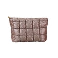 thumbnail image 5 of JVBTVB Women's Quilted Corduroy Handbag Travel Makeup Cosmetic Bag Soft Casual Shoulder Purse Compact Travel Storage Organizer Pouch For Daily Use & Gift, 5 of 9