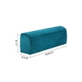 thumbnail image 2 of 2 Pcs Fundas de Reposabrazos para Sofá de Sillón, Azul Pavo Real, 2 of 7