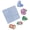 Style 2, variant on Silicone Pendant Mold Earring Molds Paper Clip Shape Jewelry Molds Silicone Texture Present for Jewelry Enthusiasts