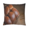 thumbnail image 1 of Ahgly Company Foods Bread Outdoor Throw Pillow, 18 inch by 18 inch, 1 of 5