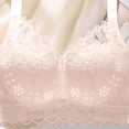 thumbnail image 4 of Ohufall Womens Push Up Bras Wireless with Lace Detail Bra Breathable Seamless Fit Everyday Underwear, 4 of 5