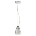 thumbnail image 2 of Dainolite 1 Light Crystal Pendant - Polished Chrome, 2 of 2