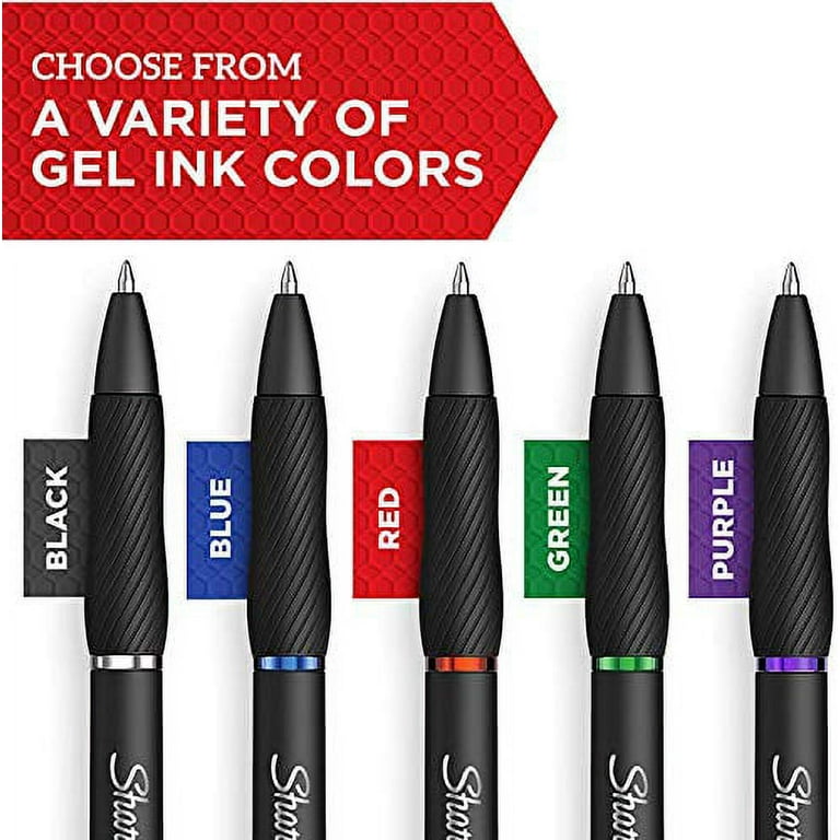 SHARPIE S-Gel Gel Pens, Bold Point (1.0mm), Blue Ink Gel Pen, 12