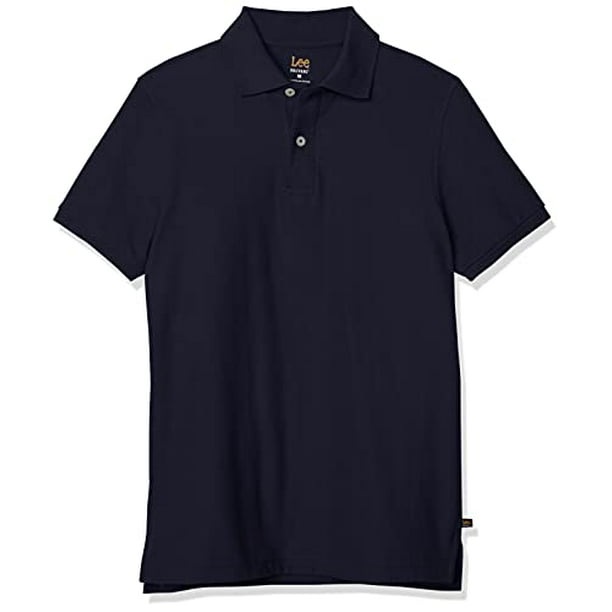 Navy work top polo shirt