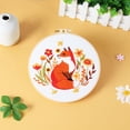 thumbnail image 6 of VOCHIC Fall Fox Embroidery Kits for Beginners with Autumn Animal pattern,Adults Starter Cross Stitch Kit DIY Needlepoint Kits, 6 of 7