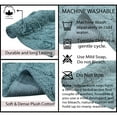 thumbnail image 5 of Home Weavers  Modesto 2 Piece Set Bath Rug 21"x34"/24"x40" Navy, 5 of 5