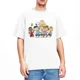 thumbnail image 5 of Camiseta de algodón puro con personajes de cómic de Peanuts para hombre y mujer, divertida, con Snoopy, Charlie Brown, Linus y Lucy, ropa, 5 of 5