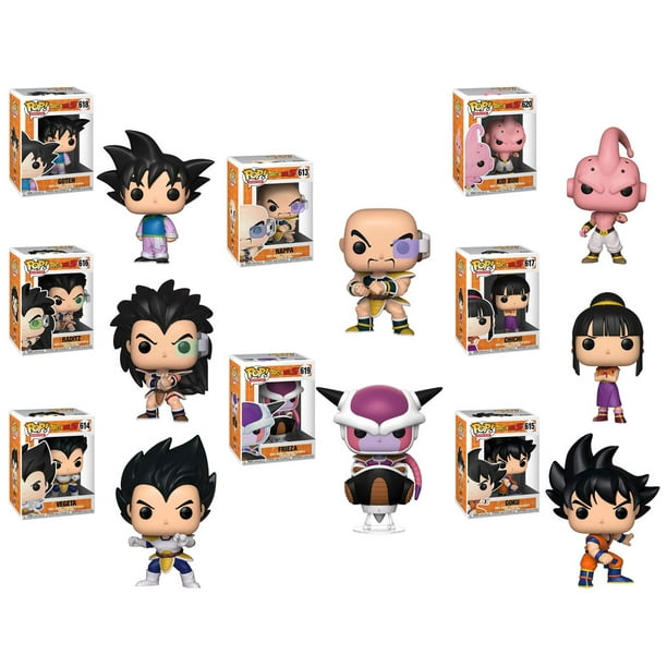 Funko Pop Animation Dragon Ball Z S5 Vinyl Figures Set Of 8 Goten Frieza Goku 5 Walmart Com Walmart Com