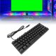 thumbnail image 5 of Teclado Mecánico Para Juegos, Teclado Con Cable Ultrafino Retroiluminado RGB De 61 Teclas Con 8 Modos De Color Para PC, Portátil, Trabajo, Estudio, Juegos, 5 of 7