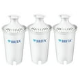 thumbnail image 3 of Brita Value Pack Slim Water Filter Pitcher with Filter Plus 3 Pack Filters, White, 3 of 5