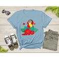 thumbnail image 3 of Cute Red Parrot Bird Lover Gift Women Men Boys Girls Kids T-Shirt Parrot Bird Lover Gift Tropical Cute Parrot Cockatoo Owner Animal Lover, 3 of 6