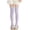Purple, variant on Eltusu Girls Knee-High Socks, Knitting Cotton Casual Stretchy Tight Dance Socks Purple Size 10T
