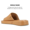 thumbnail image 3 of Journee Collection Womens Denrie Tru Comfort Foam Slide Flatform Sandals, 3 of 7