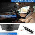thumbnail image 5 of Car Windshield Sun Shade Umbrella, Foldable Car Windshield Sun Shade Cover For Uv Ray Block Sun Heat Protection, 5 of 5