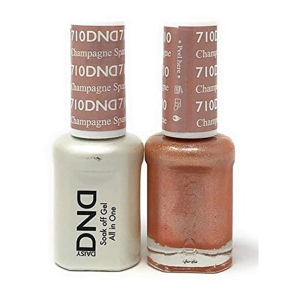 DND Duo 709 Georgia Peach Gel & Matching Polish Set - DND Gel & Lacquer