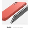 thumbnail image 3 of Ringke Air-S Case Compatible with iPhone XR, Silicone Flexible TPU Shockproof Matte Slim Phone Cover - Coral, 3 of 7