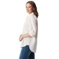 thumbnail image 3 of Gloria Vanderbilt Swan Series Women's Amanda Oversized Shirt, Sizes S-XXXL, 3 of 3