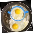 thumbnail image 4 of 8pcs Egg Cooking Ring Egg Circle with Handles Egg Shaper Circles Fried Egg Molds Pancake Molds Round Silicone Molds Silicone Egg Molds Convenient Omelette Rings Egg Frying Molds, 4 of 5
