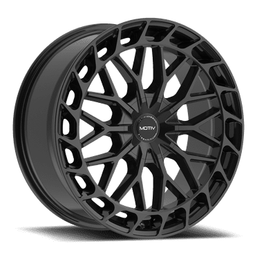 18x7.5 Motiv 442B Breach Gloss Black Wheel 5x4.25/5x4.5 (40mm)