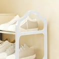 thumbnail image 7 of Qonioi 4-Tier Metal Shoe Rack, Slim Storage Organizer with Ventilation for Bedroom Closet Entry, Shoe Shelf Storage Rack, 7 of 7