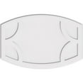 thumbnail image 1 of Ekena Millwork CMP34X22KY 22.62 x 34 in. Rectangle Kailey Architectural Grade PVC Contemporary Ceiling Medallion, 1 of 1