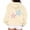 Light Yellow, variant on Landzoo One Stylish Women's Hoodies And Sweatshirts Letter Print Drawstring Casual Hooded Sweatshirt With Pocket For Everyday Wear Cozy Breathable Women's Hoodie L