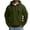Green, variant on Sweatshirts with Hooded for Men Drawstring Long Sleeve Loose Fitted Cinch Cuff Athletic Casual Tops(XXXL,White)
