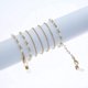thumbnail image 3 of 2 Piezas Cadenas de Gafas Cadena de Mujer para Anteojos Cordón Cadena de Gafas Gafas de Sol Cadena de Gafas Cordón para el Cuello Diadema Cadena de Gafas Cordón JM, 3 of 5