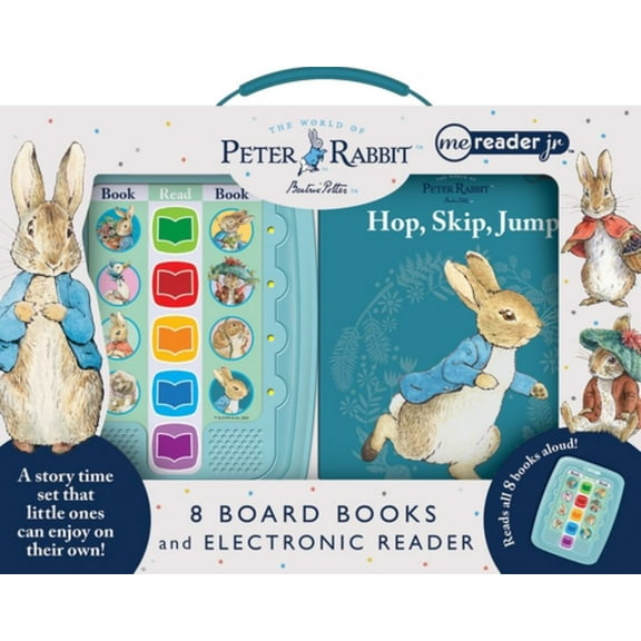 The World of Peter Rabbit: Me Reader Jr 8 Board Books and Electronic Reader Sound Book Set (Hardcover)