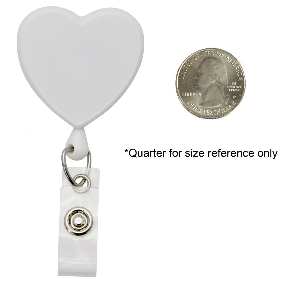 3 Pack EKG Badge Reels Retractable White Heartbeat Design W/ Swivel  Alligator Pinch Clip Medical Work ID Holder Gift for Cardiac Nurse 