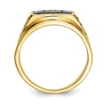 thumbnail image 2 of 14K Yellow Gold Ring Band Themed Men's Masonic, Size 6, 2 of 5