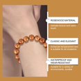 thumbnail image 4 of Pulsera de Cuentas onlyliua en Buda de Madera de Peral Energía Positiva, 4 of 7