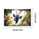 thumbnail image 3 of CREATITOY Easter Backdrop Cloth Holiday Party Decoration Background for Home Garden Party Supplies, 3 of 5