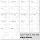 thumbnail image 4 of 18-Month Wall Calendar January 2025 to June 2026 Simplified Schedule Planner for Office Home Desk with Metal Coil Binding 1 Count, 4 of 9