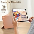 thumbnail image 3 of JETech Magnetic Case for iPad mini (A17 Pro, 2024 Model, 7th Generation) / mini 6 (2021 Model, 6th Generation), Magnetic Attachment, Slim Smart Tablet Cover with Auto Wake/Sleep (Rose Gold), 3 of 6