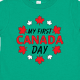thumbnail image 4 of Inktastic My First Canada Day with Red and White Maple Leaves Boys or Girls Toddler T-Shirt, 4 of 5