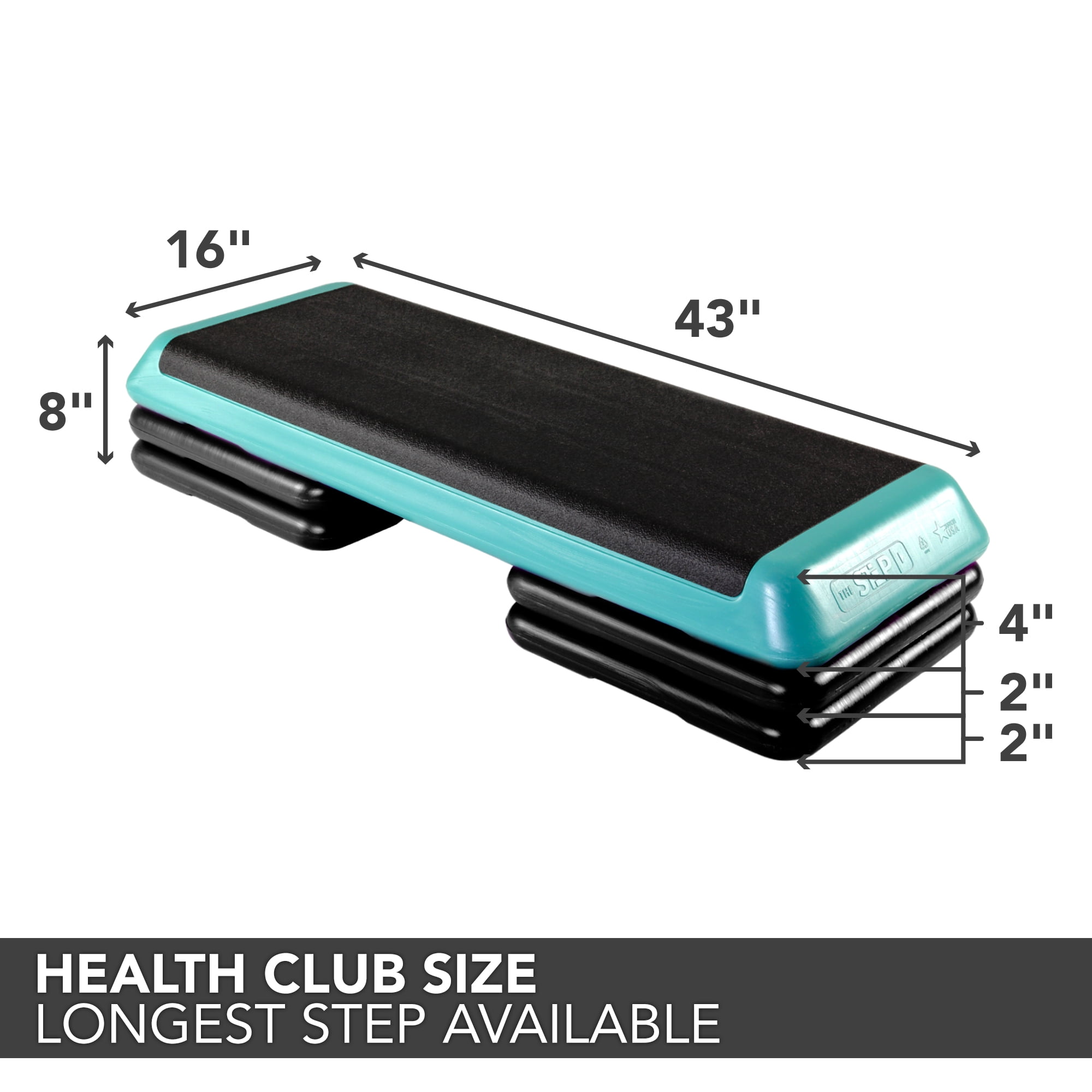 The Step Original Aerobic Platform Health Club Size Walmart