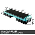 thumbnail image 3 of The Step Original Aerobic Platform – Health Club Size - With Premium Nonslip, Comfort Cushion Top Supporting Up to 350 lbs., 3 of 10