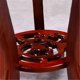 thumbnail image 5 of Taburete de exhibición de esculturas, base for bonsáis y macetas, pedestal redondo de palisandro, 5 of 7