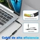 thumbnail image 2 of Cable Tipo C Smart Tip Negro Carga Rápida para Portátil Dell 65W para Hombre, 2 of 7