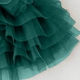 thumbnail image 6 of Splozh Tutu Skirts for Toddler Girls Christmas Girls Layered Tutu Skirt Dance Dress Ruffle Tiered Clubwear Toddler Tutu Girls Clothes Dark Green,7-8 Years, 6 of 8