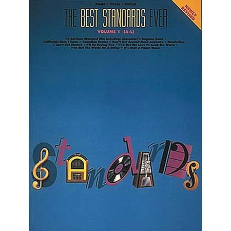 Hal Leonard The Best Standards Ever Volume 1 A-L Revised Piano, Vocal, Guitar