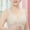 A, variant on DuoJiaJ Soft Cotton Front Buckle Middle Aged And Elderly Underwear Women Smooth No Underwire Wide Strap Vest Type New Large Size Bra T-Shirt Bras Multicolor