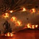 thumbnail image 3 of Cadena de luces LED de 3 metros con 30 luces y 8 modos de parpadeo, decorativas, impermeables, que funcionan con pilas, con control remoto y temporizador para fiestas de Navidad, Acción de Gracias y H, 3 of 5