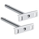 thumbnail image 2 of Soportes para estantes flotantes ocultos de acero de servicio Soportes para estantes ciegos con base cuadrada de granja Soportes para estantes de metal industrial con acabado de ANGGREK Otros, 2 of 8