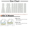 thumbnail image 2 of Frostluinai Savings Clearance bras for women no underwire Women's Plus Size Bra Post-Surgery Bra Front Closure Brassiere Floral Printed Bra Breathable Comfortable Underwear Vest, 2 of 3