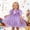 Purple, variant on Girls Holiday Dresses Tutu Birthday Girl Dress Kids Dress for Girls 3T