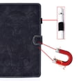 thumbnail image 3 of Dteck Flip Case For Samsung Galaxy Tab A 10.1 inch 2019 Tablet SM-T510/T515, Lightweight Cute Pattern PU Leather Folio Flip Stand Case Cover with Card Slots, Black, 3 of 7