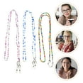 thumbnail image 3 of Sunglasses String Glass Beads Eyeglasses Face Masks Daily Use 3Pcs 27.6X0.8X0.4In, 3 of 9