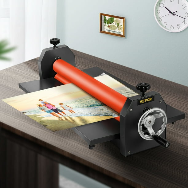 VEVOR 51 inch Cold Laminator Machine 10mm Manual Vinyl Photo Film Cold